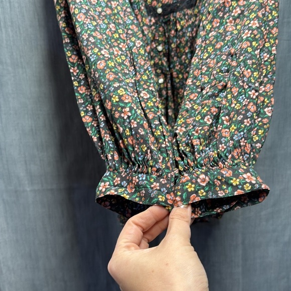 Old navy floral blouse size 3X - Picture 5 of 8